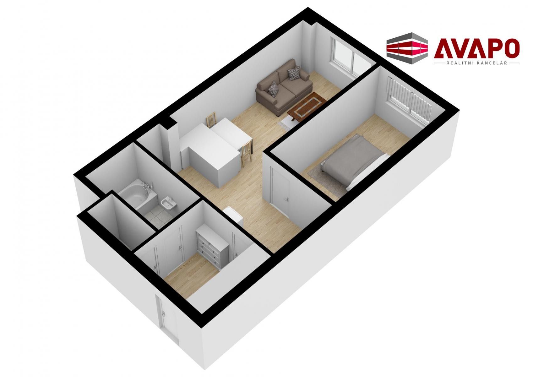 Pronájem bytu 2+kk 56 m² - foto 16