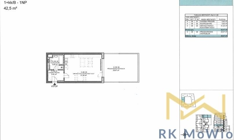 Prodej bytu 1+kk 42 m² - foto 11