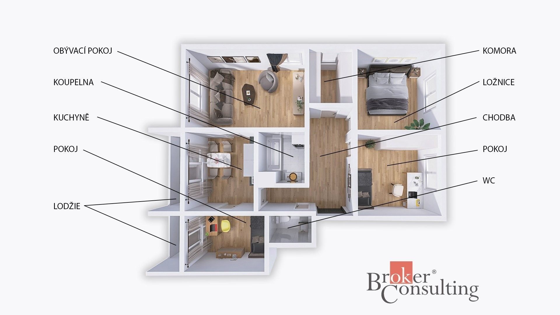 Prodej bytu 4+1 84 m² - foto 1