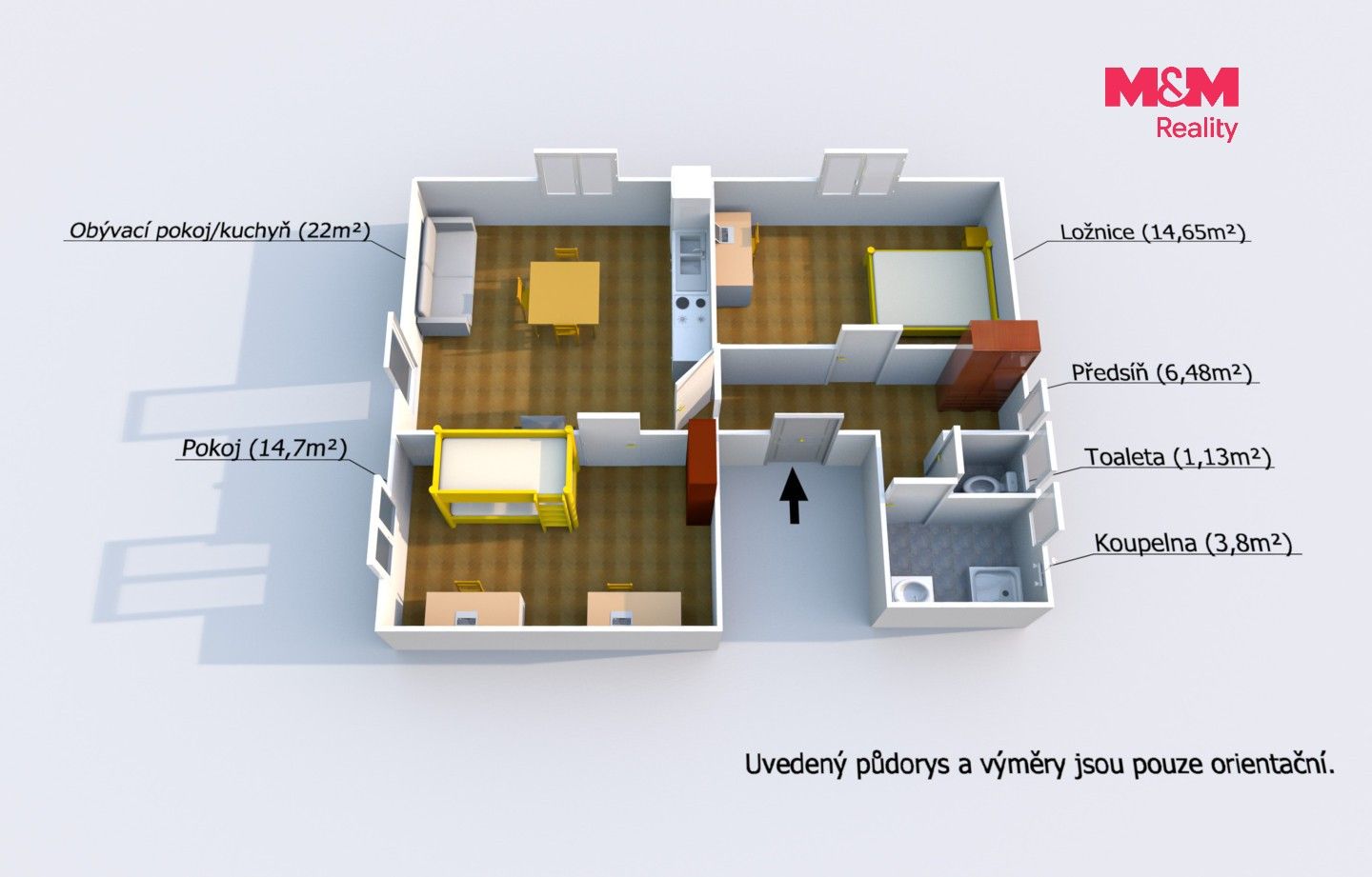 Prodej bytu 3+kk 68 m² - foto 10