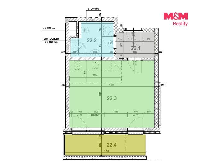 Prodej bytu 1+kk 36 m² - foto 5