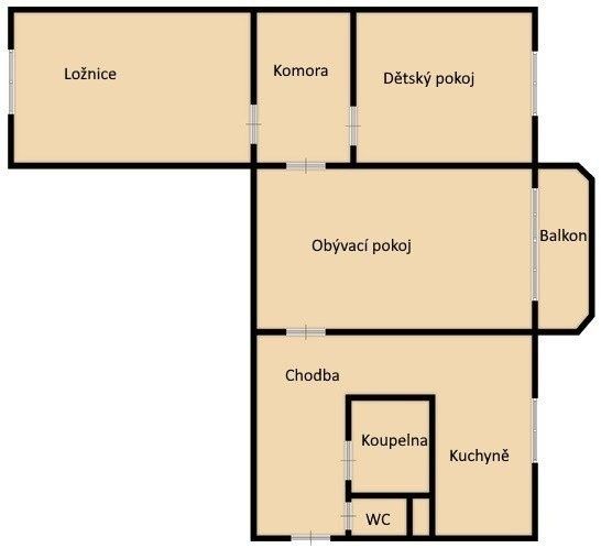 Prodej bytu 3+1 74 m² - foto 5