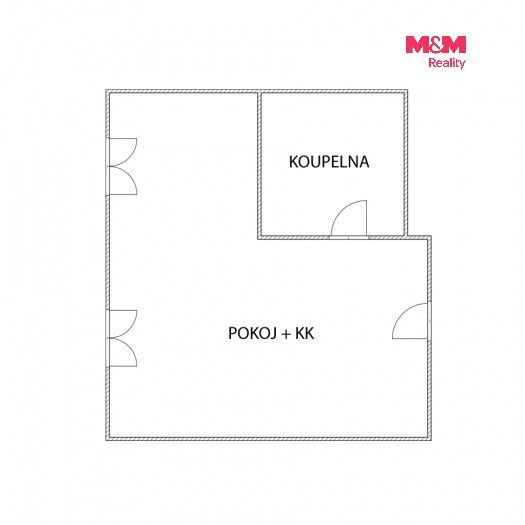 Pronájem bytu 1+kk 30 m² - foto 10