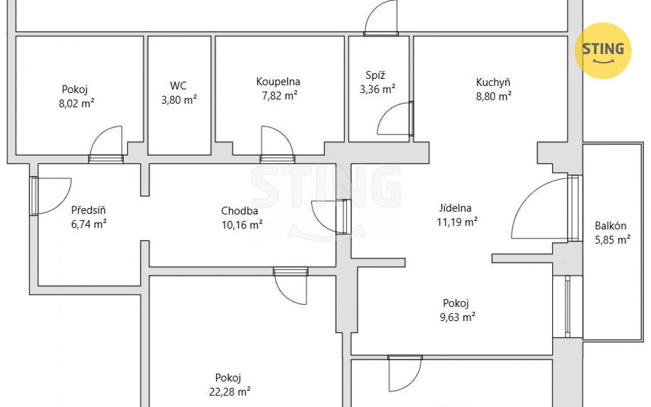 Prodej bytu 4+kk 105 m² - foto 12