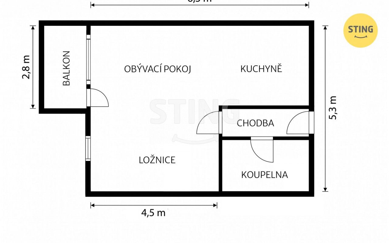 Prodej bytu 1+kk 30 m² - foto 28