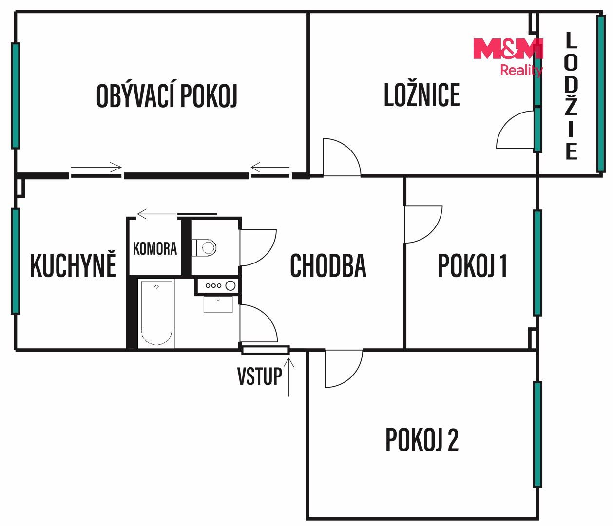 Prodej bytu 4+1 92 m² - foto 30