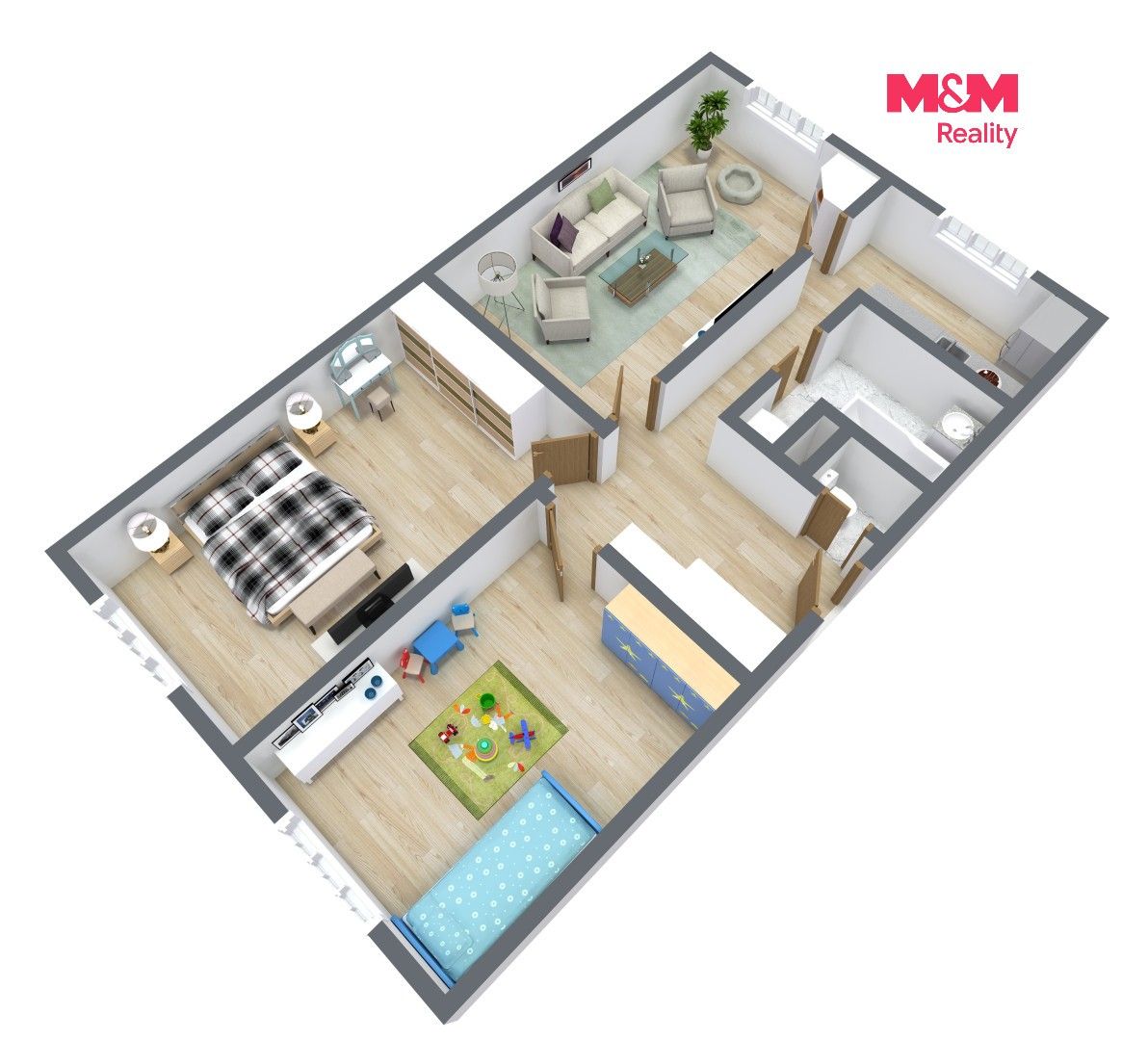 Prodej bytu 3+1 80 m² - foto 17