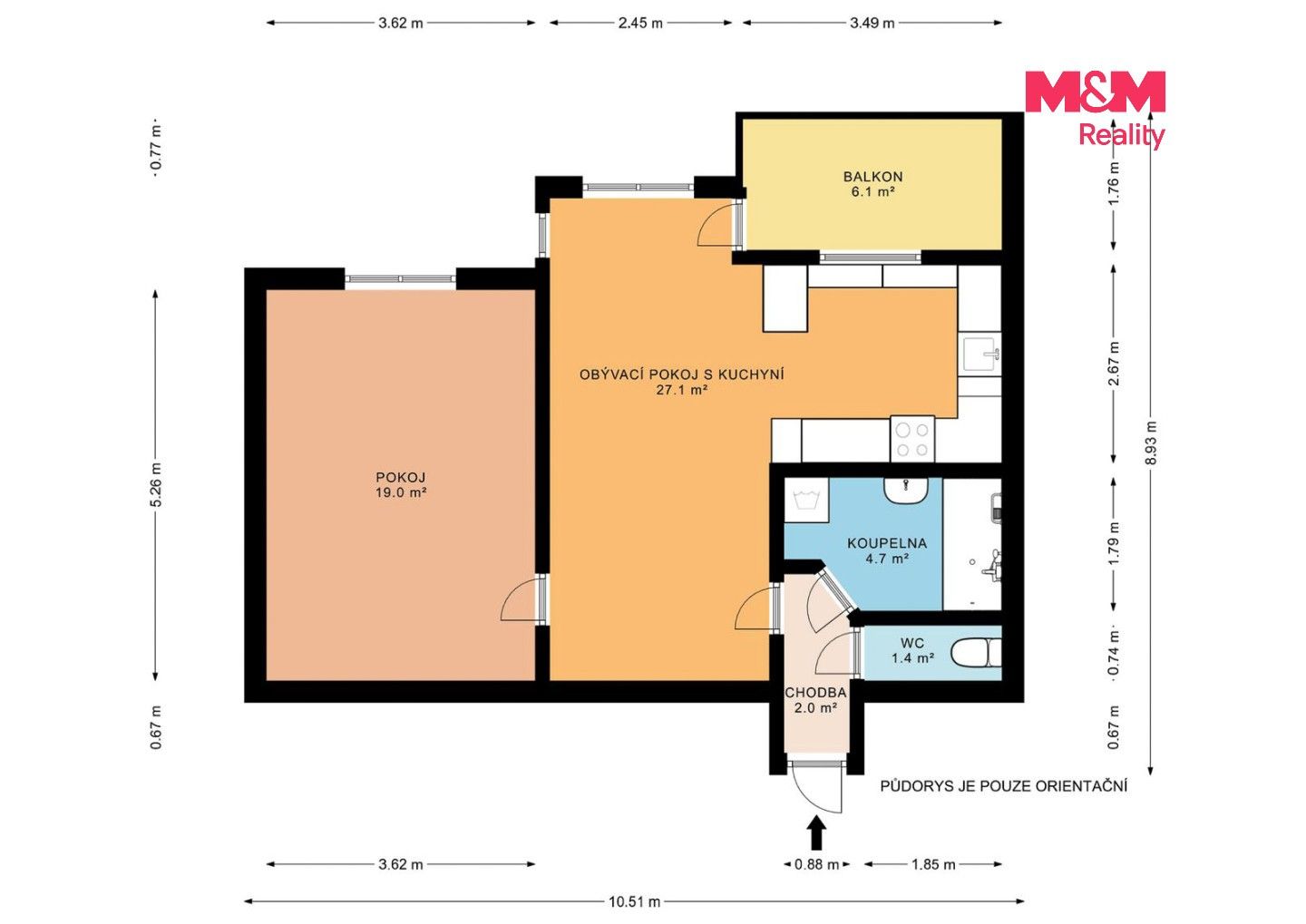 Prodej bytu 2+kk 53 m² - foto 26