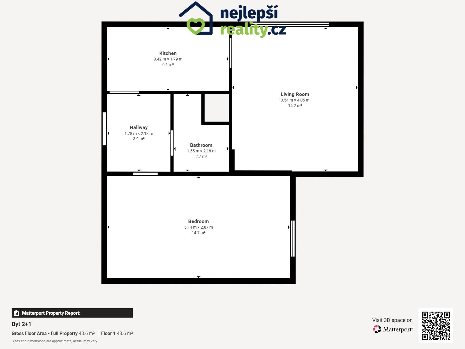 Prodej bytu 2+1 49 m² - foto 8