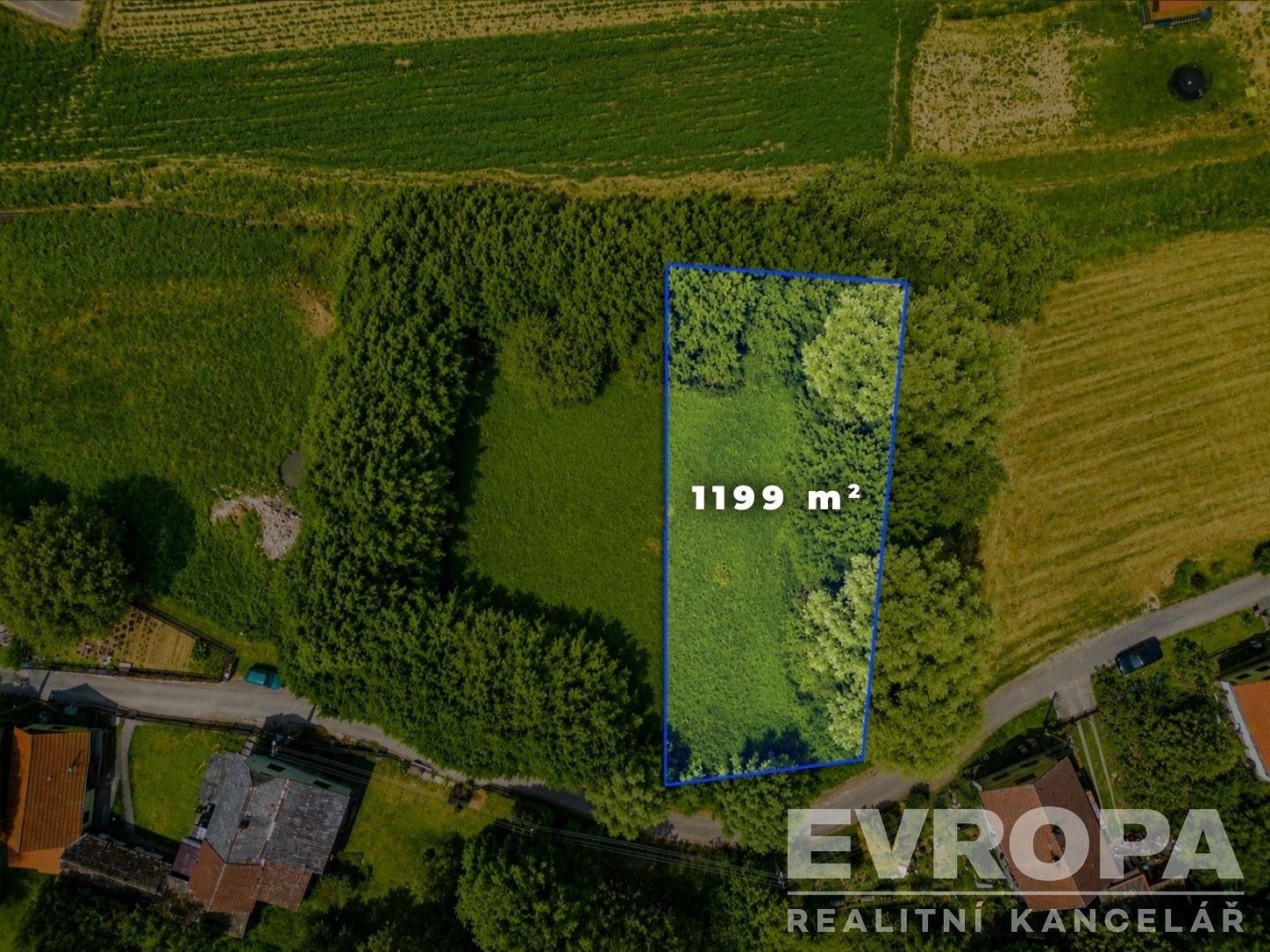 Prodej pozemku 1199 m² - foto 1