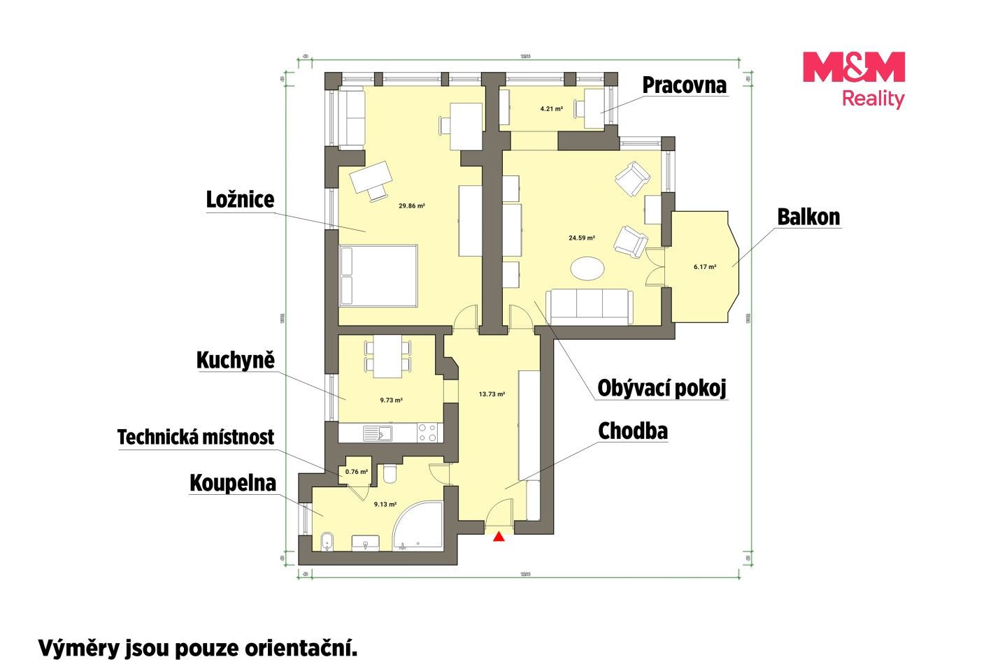 Prodej bytu 2+1 95 m² - foto 28