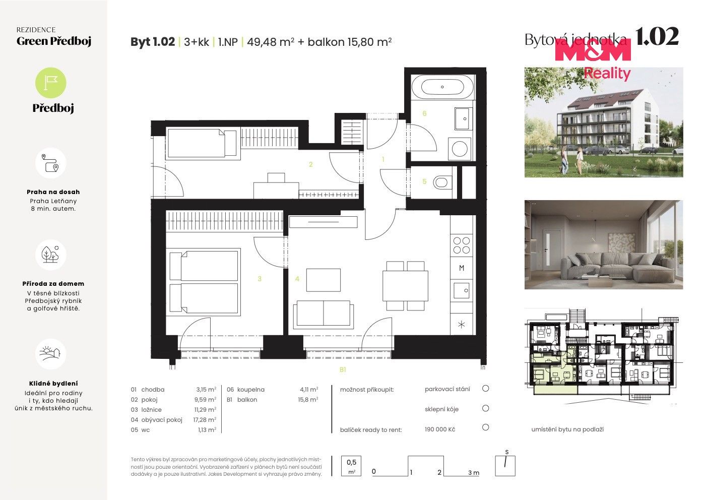 Prodej bytu 3+kk 50 m² - foto 12