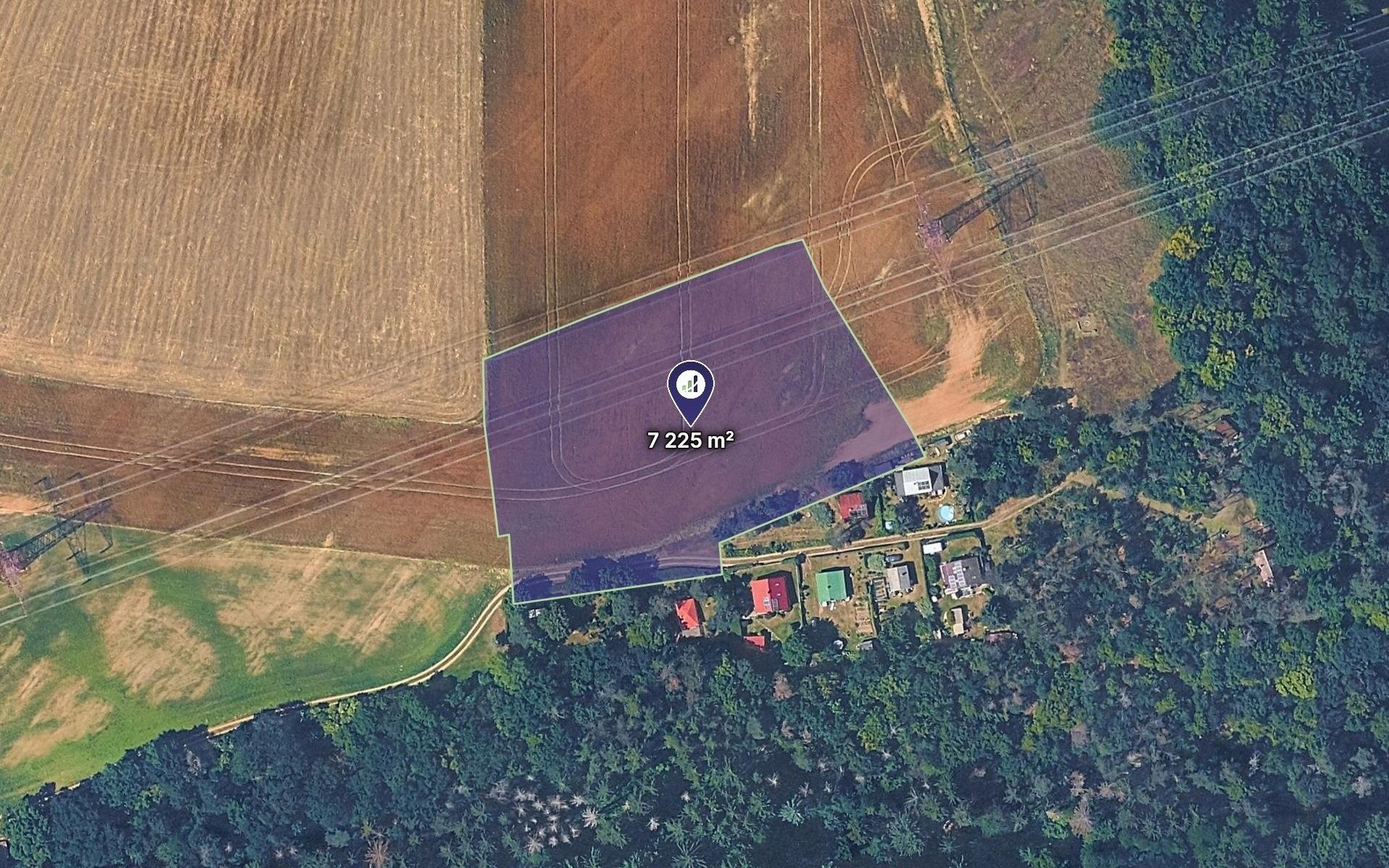 Prodej pozemku 7225 m² - foto 1