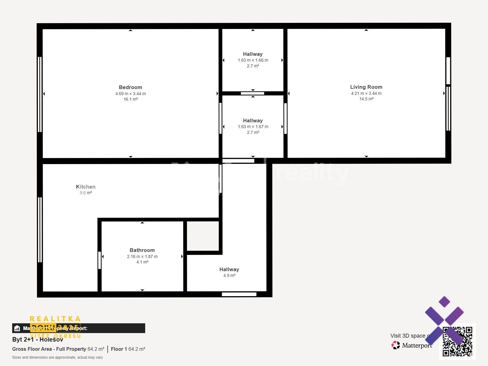 Pronájem bytu 2+1 55 m² - foto 12