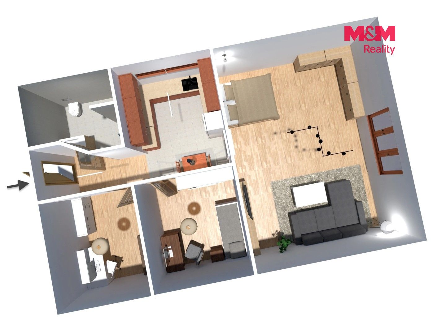 Prodej bytu 3+kk 68 m² - foto 17