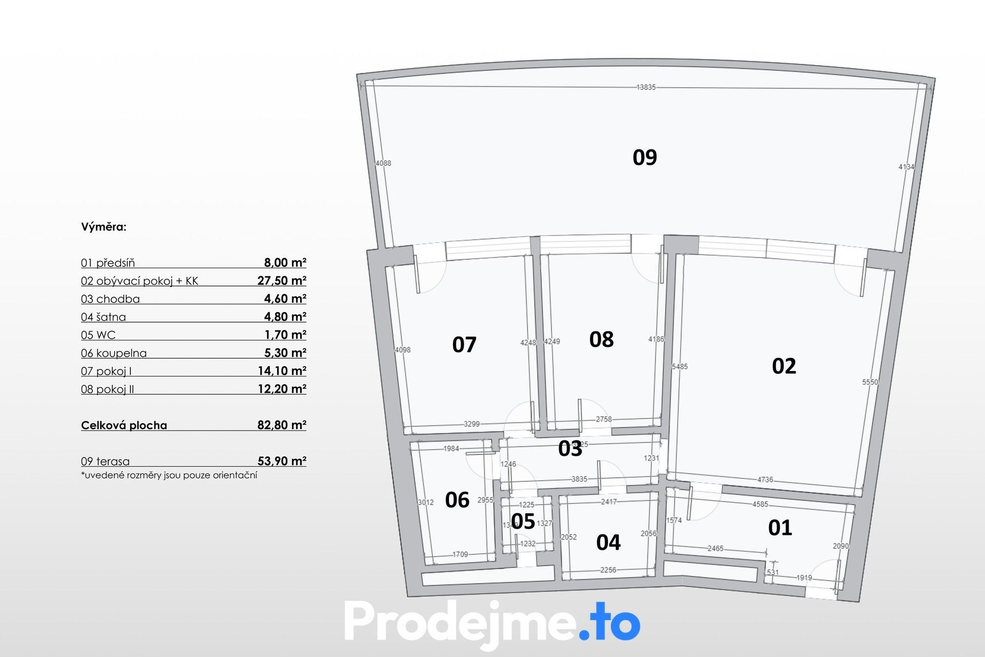 Prodej bytu 3+kk 83 m² - foto 21