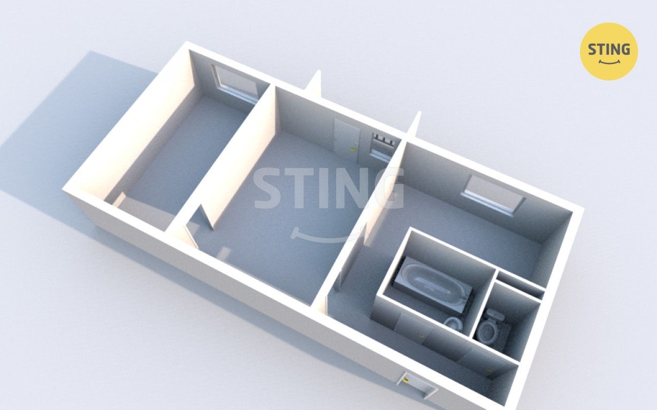 Pronájem bytu 2+1 60 m² - foto 3