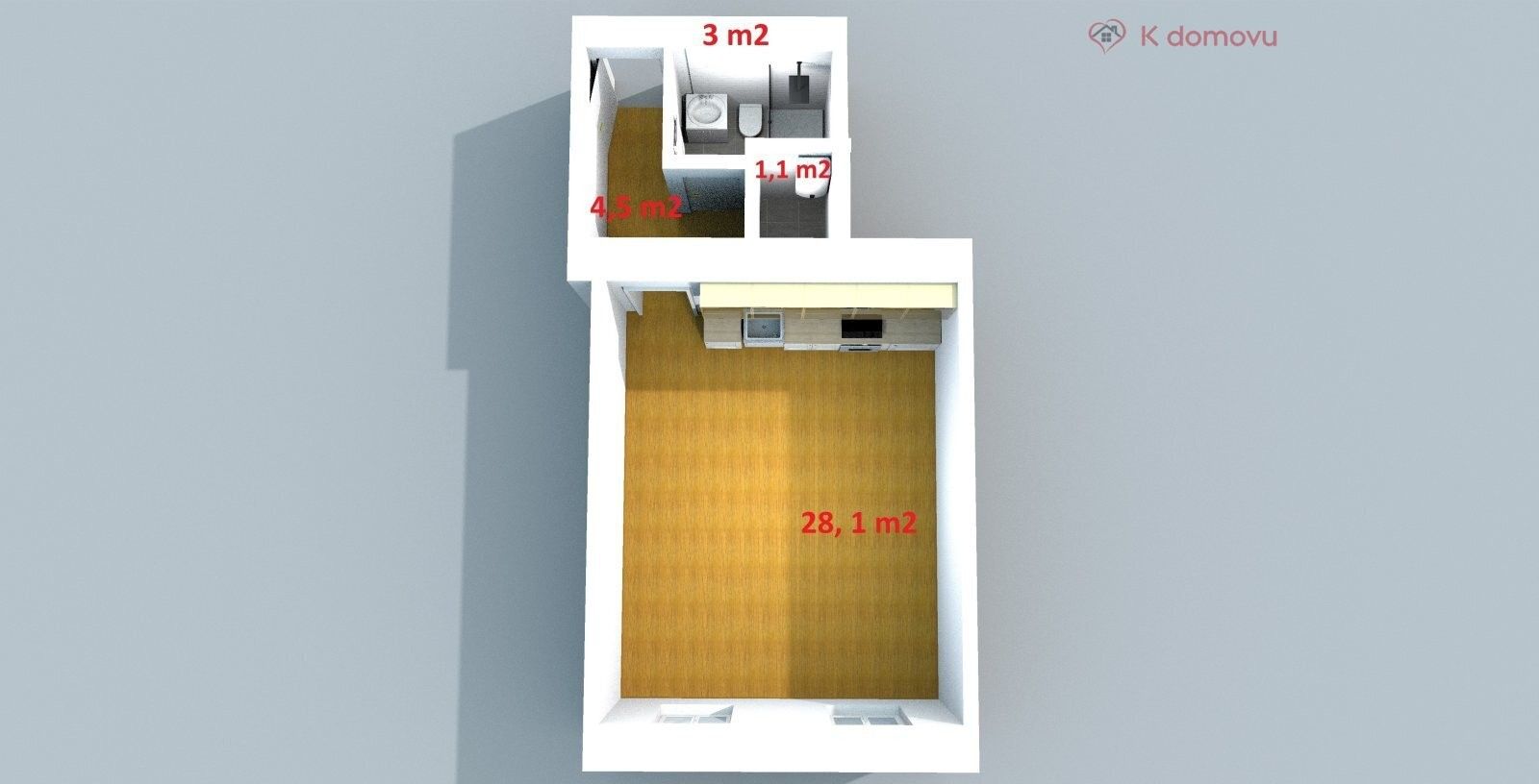 Prodej bytu 1+kk 37 m² - foto 15