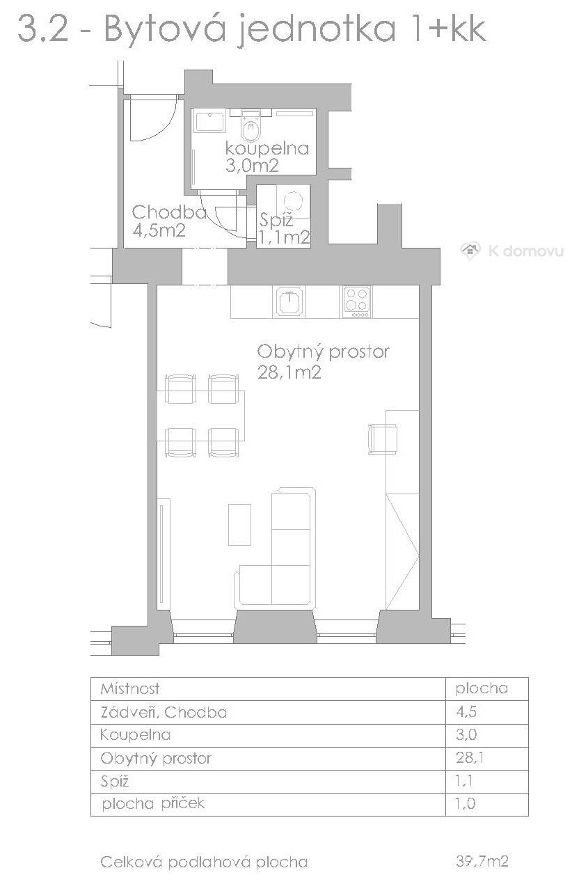 Prodej bytu 1+kk 37 m² - foto 16