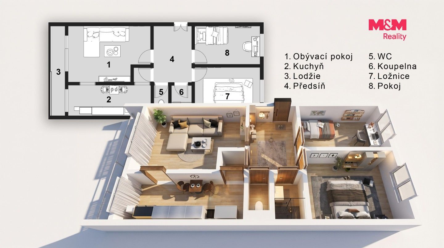 Prodej bytu 3+1 72 m² - foto 15