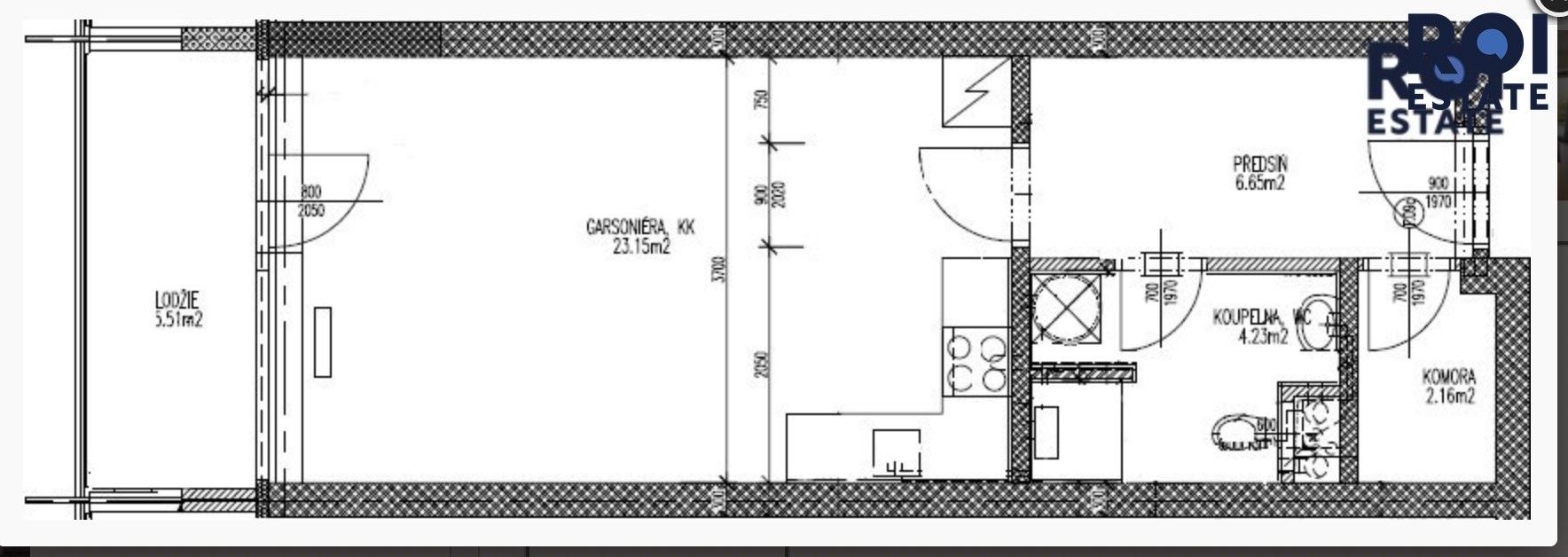 Pronájem bytu 1+kk 41 m² - foto 17