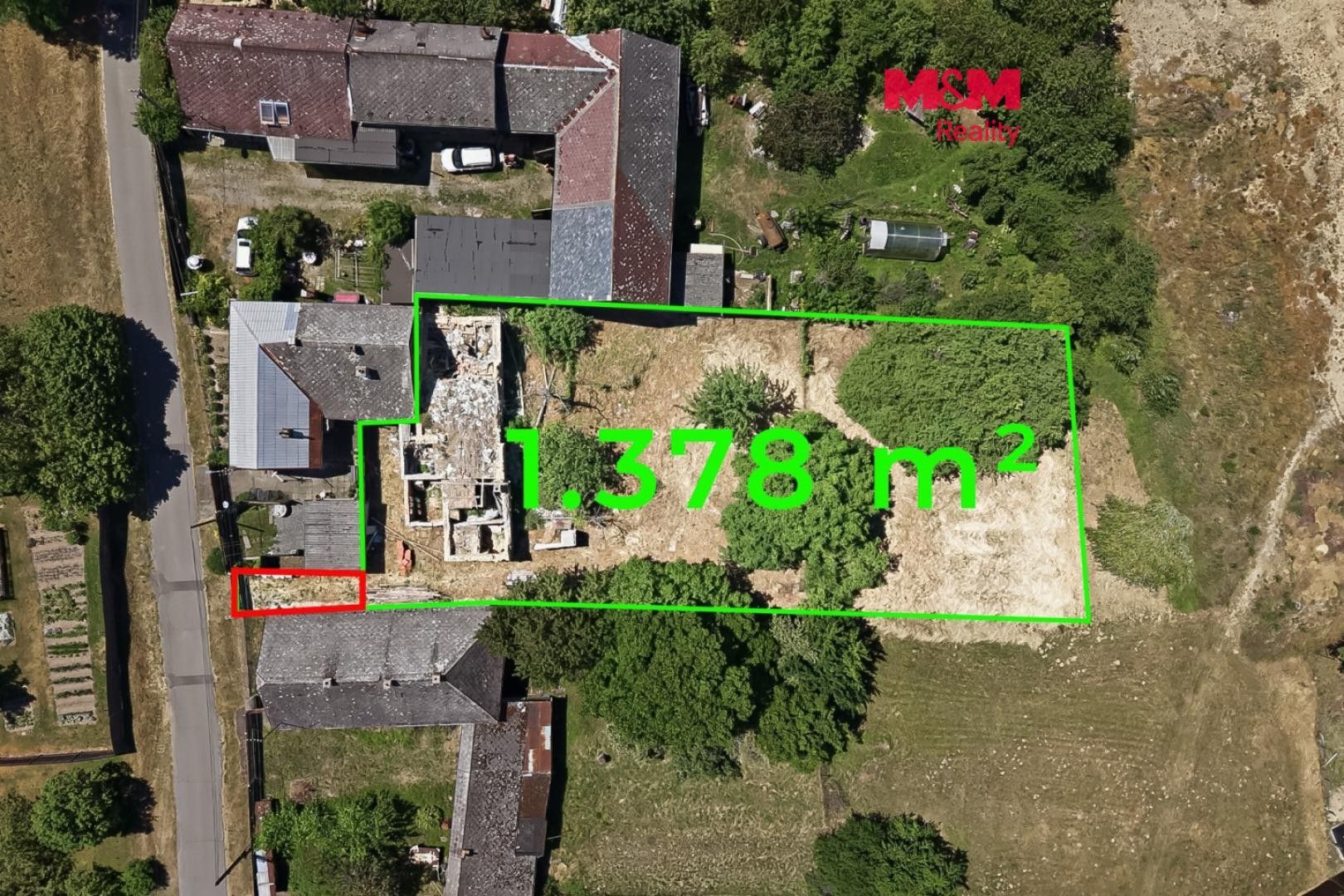 Prodej pozemku 1378 m² - foto 1