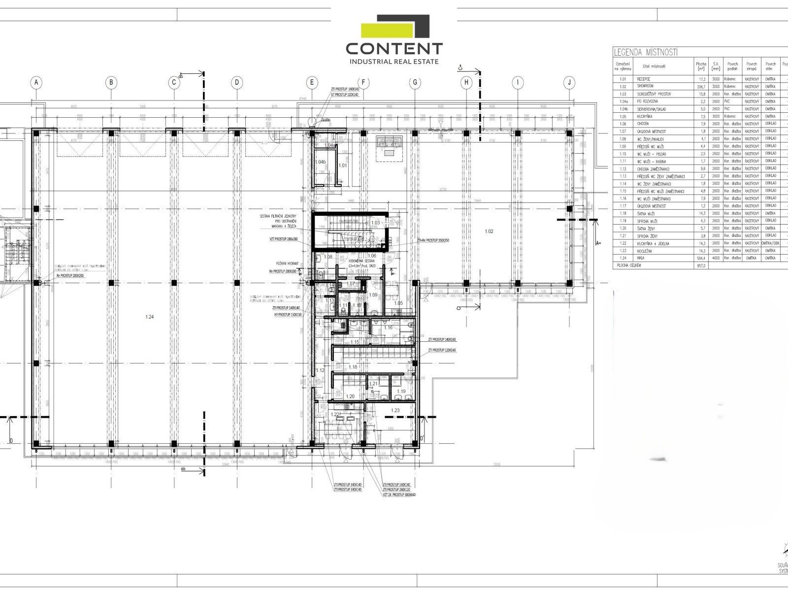 Pronájem komerčního prostoru 1850 m² - foto 9