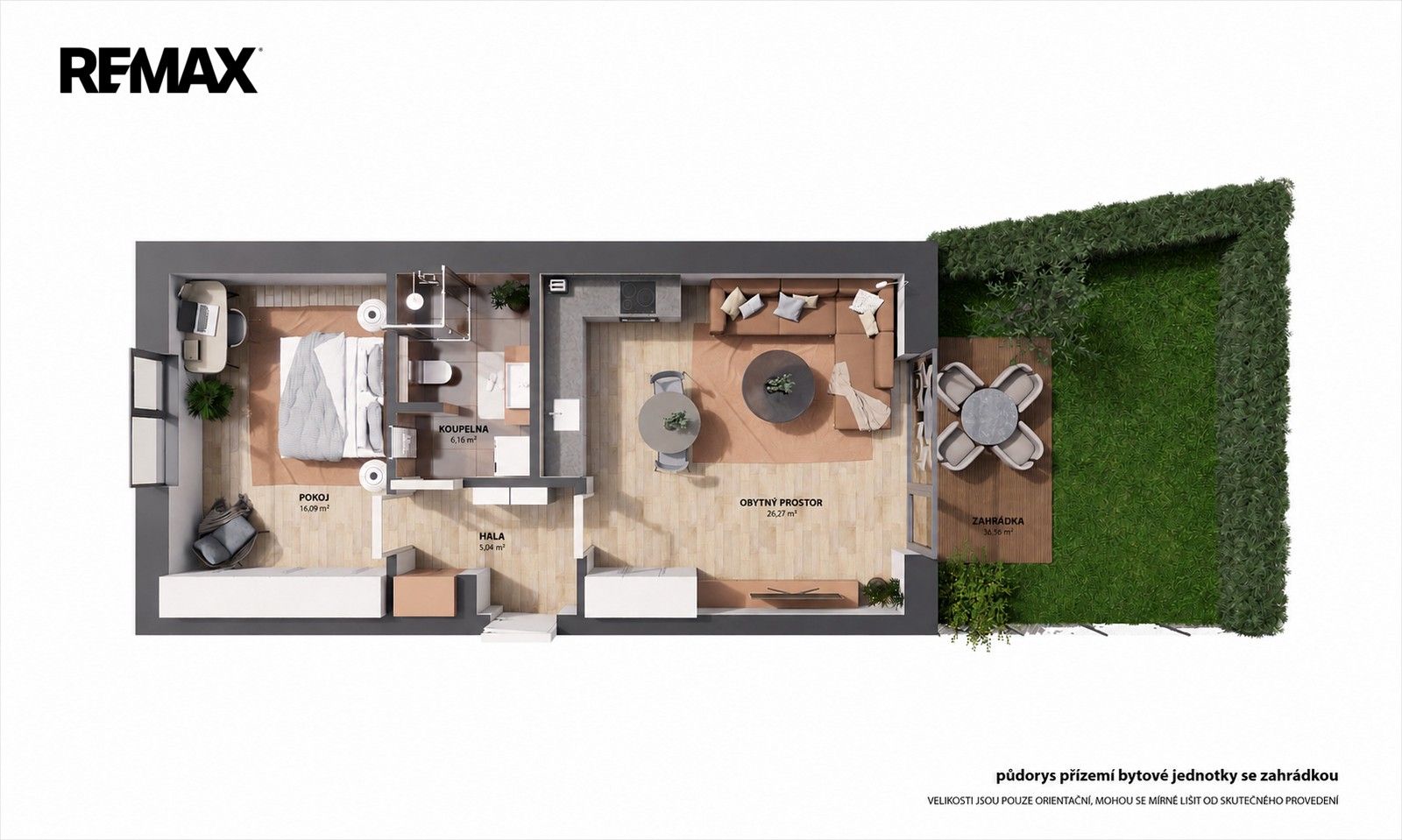 Prodej bytu 2+kk 53 m² - foto 3