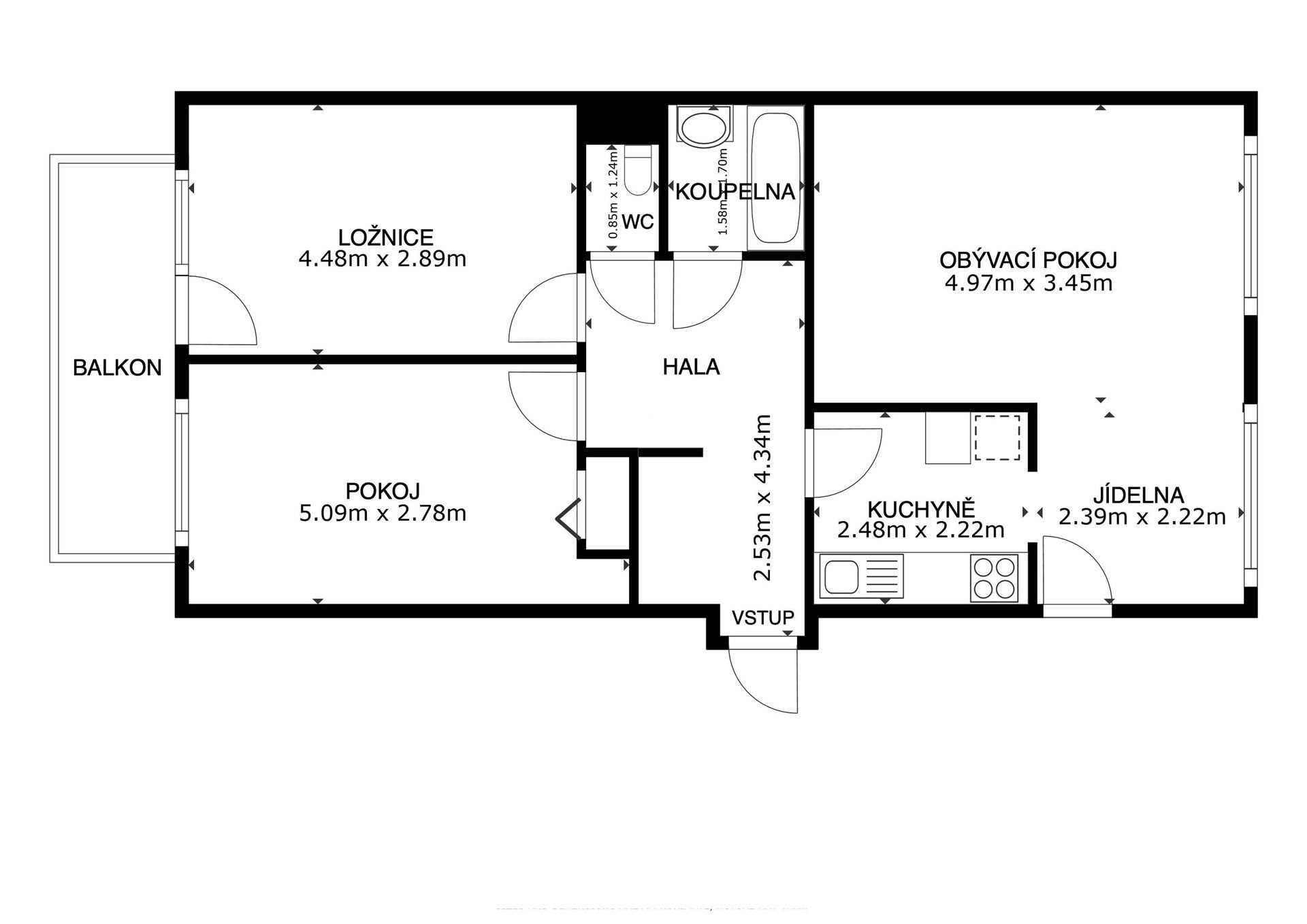 Prodej bytu 3+1 82 m² - foto 24