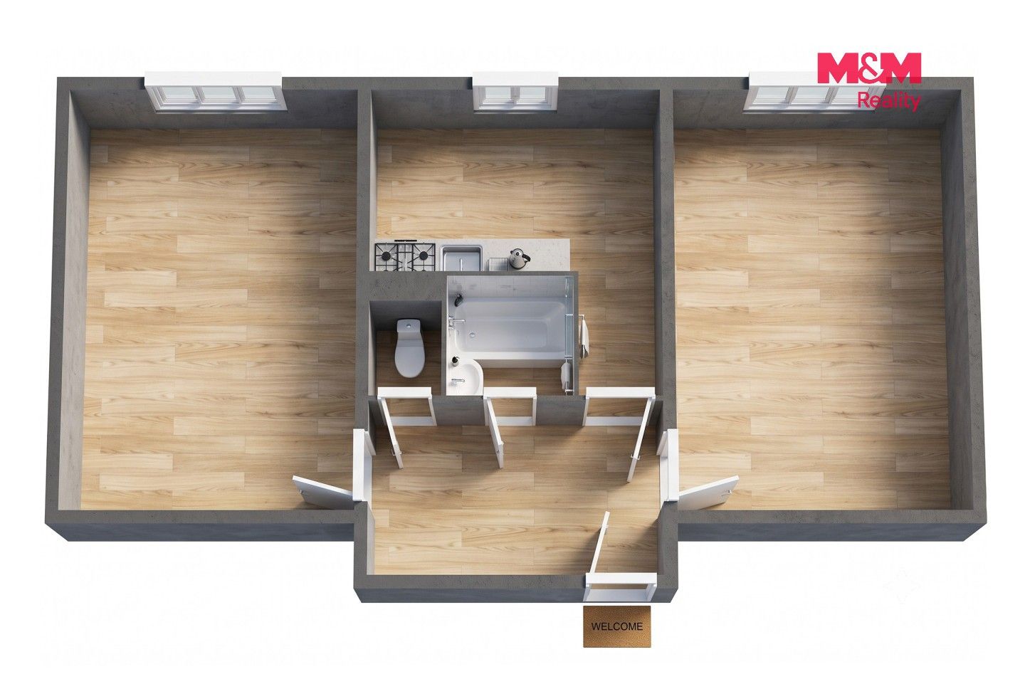 Prodej bytu 2+1 53 m² - foto 12