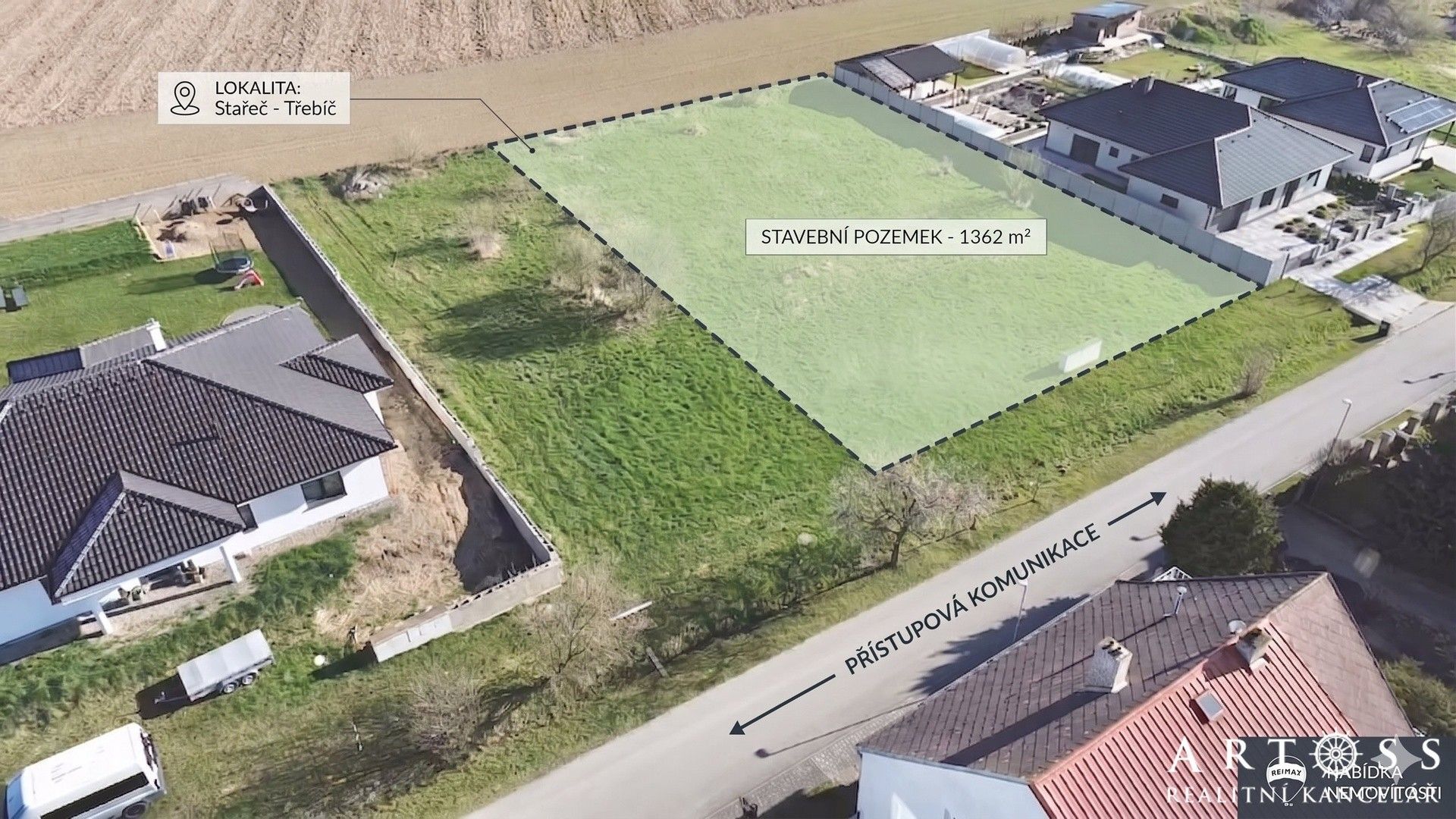 Prodej pozemku 1362 m² - foto 1