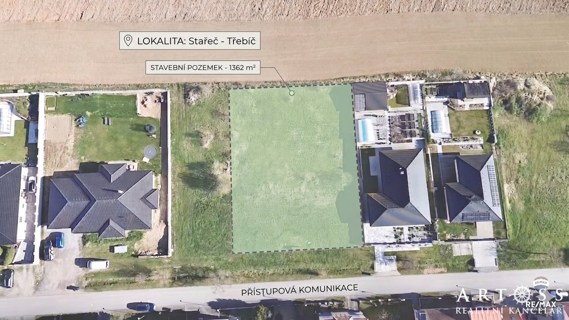 Prodej pozemku 1362 m² - foto 2