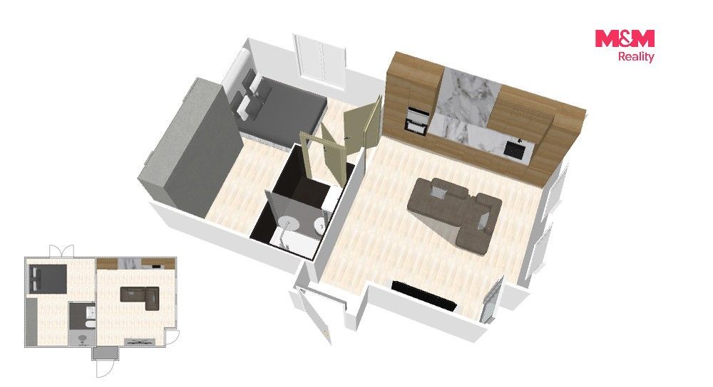 Prodej bytu 2+kk 40 m² - foto 11
