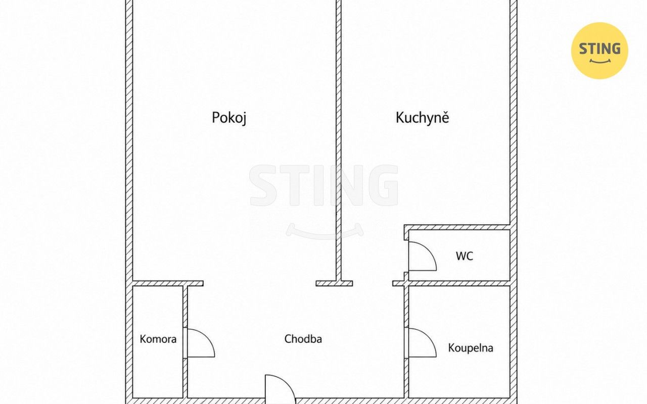 Prodej bytu 1+1 39 m² - foto 13