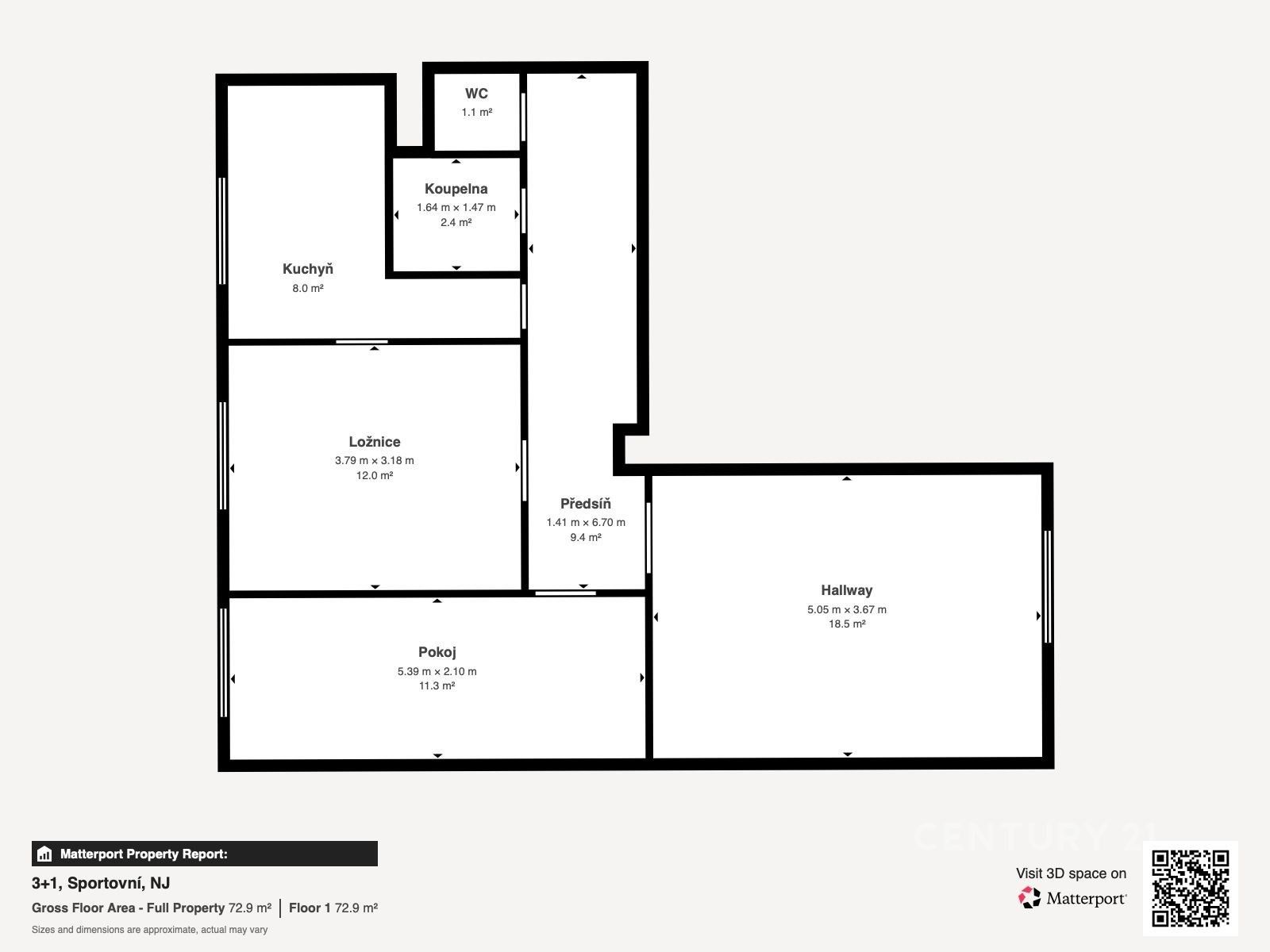 Pronájem bytu 3+1 72 m² - foto 15