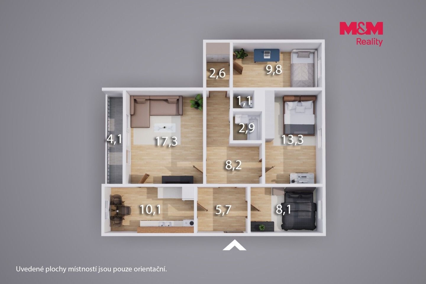 Prodej bytu 4+1 82 m² - foto 15