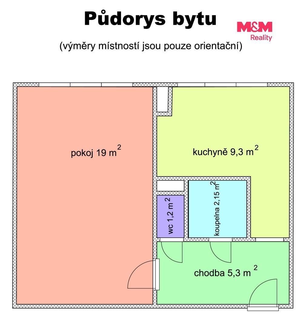Pronájem bytu 1+1 36 m² - foto 4