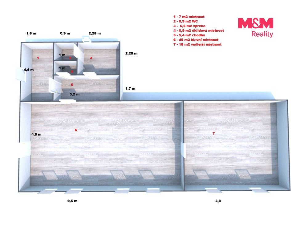 Pronájem komerčního prostoru 83 m² - foto 11