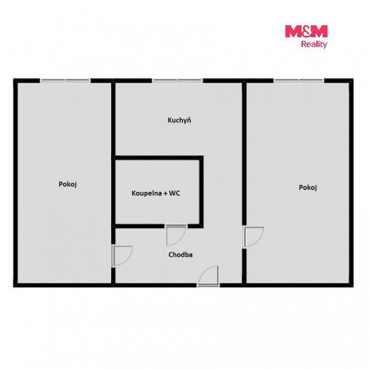 Pronájem bytu 2+1 56 m² - foto 9