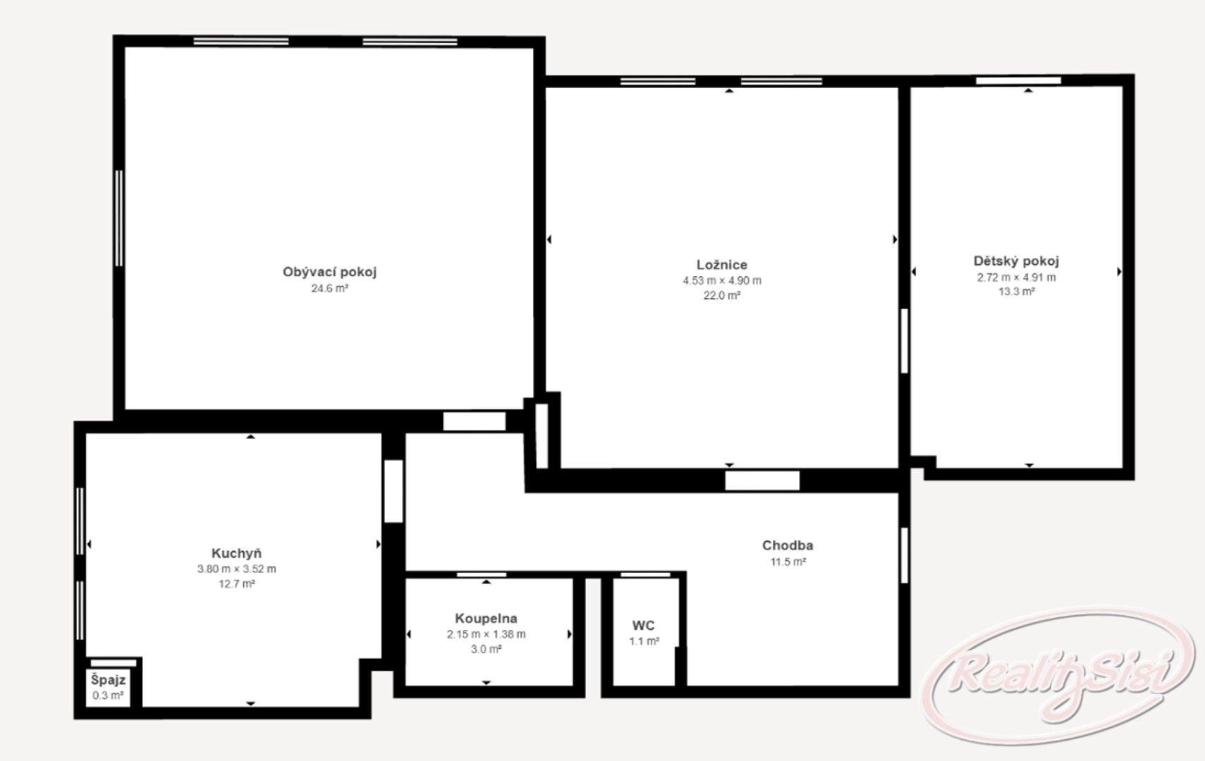Prodej bytu 3+1 86 m² - foto 14