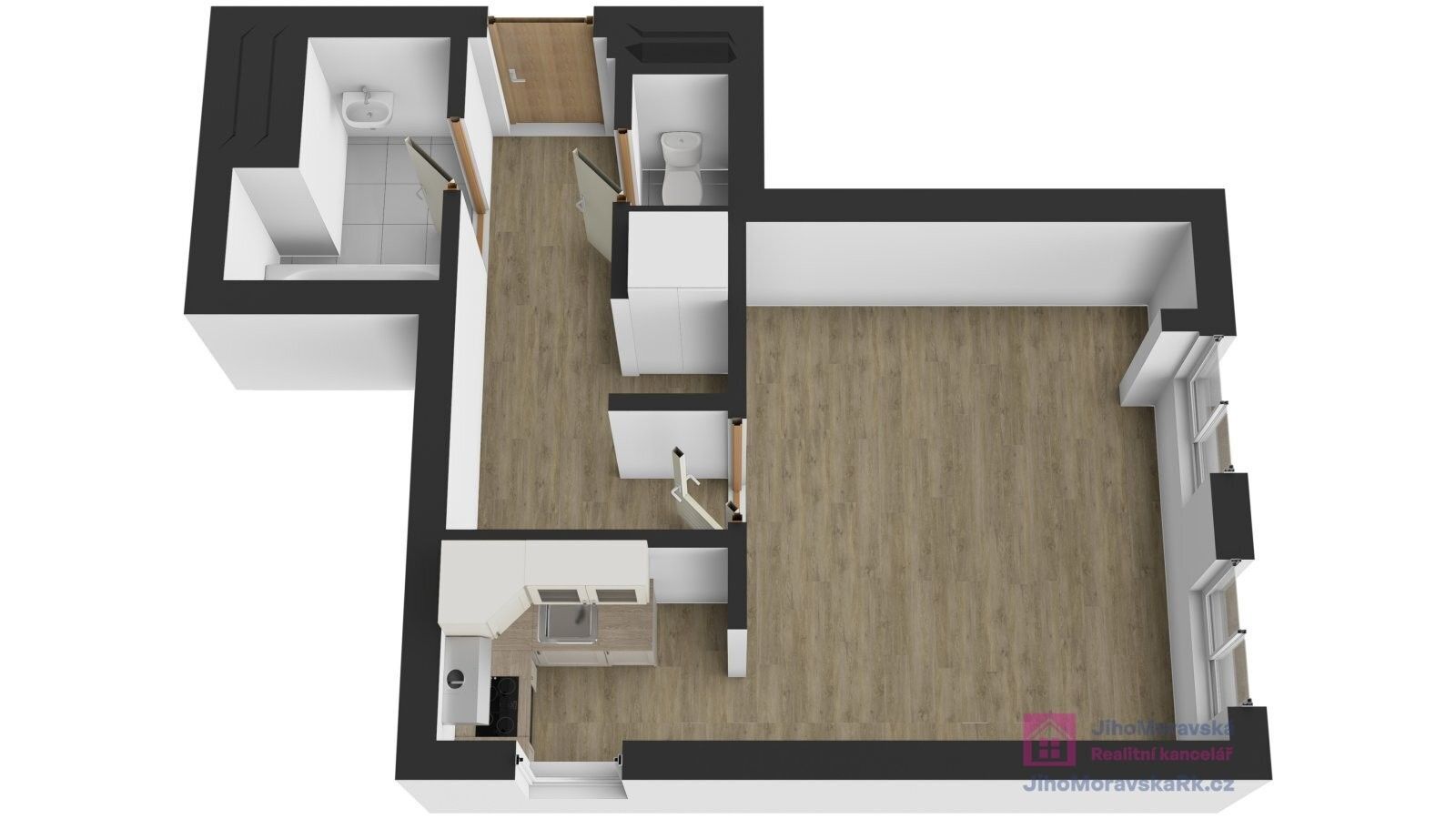 Prodej bytu 1+kk 32 m² - foto 3