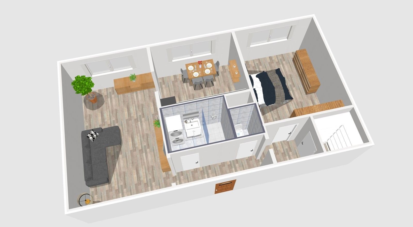 Pronájem bytu 2+1 59 m² - foto 19