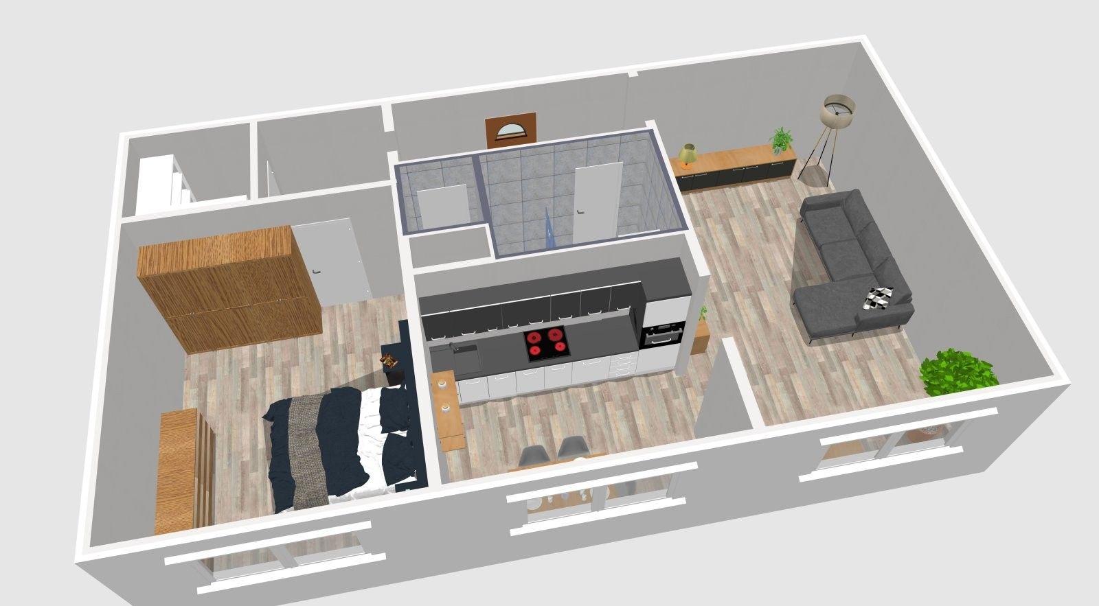 Pronájem bytu 2+1 59 m² - foto 20