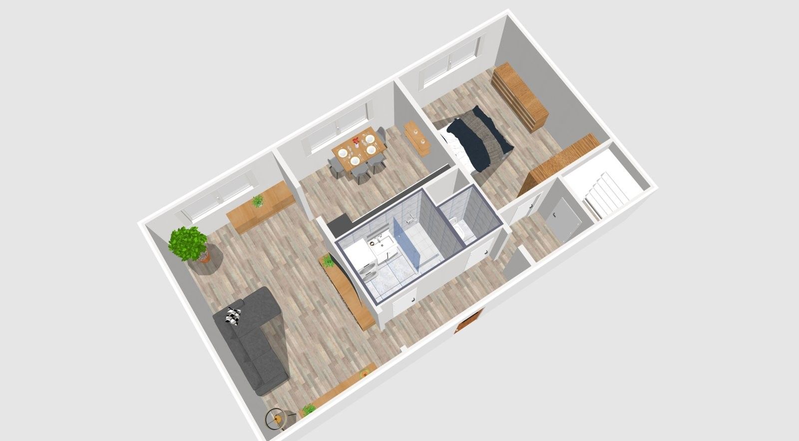 Pronájem bytu 2+1 59 m² - foto 18