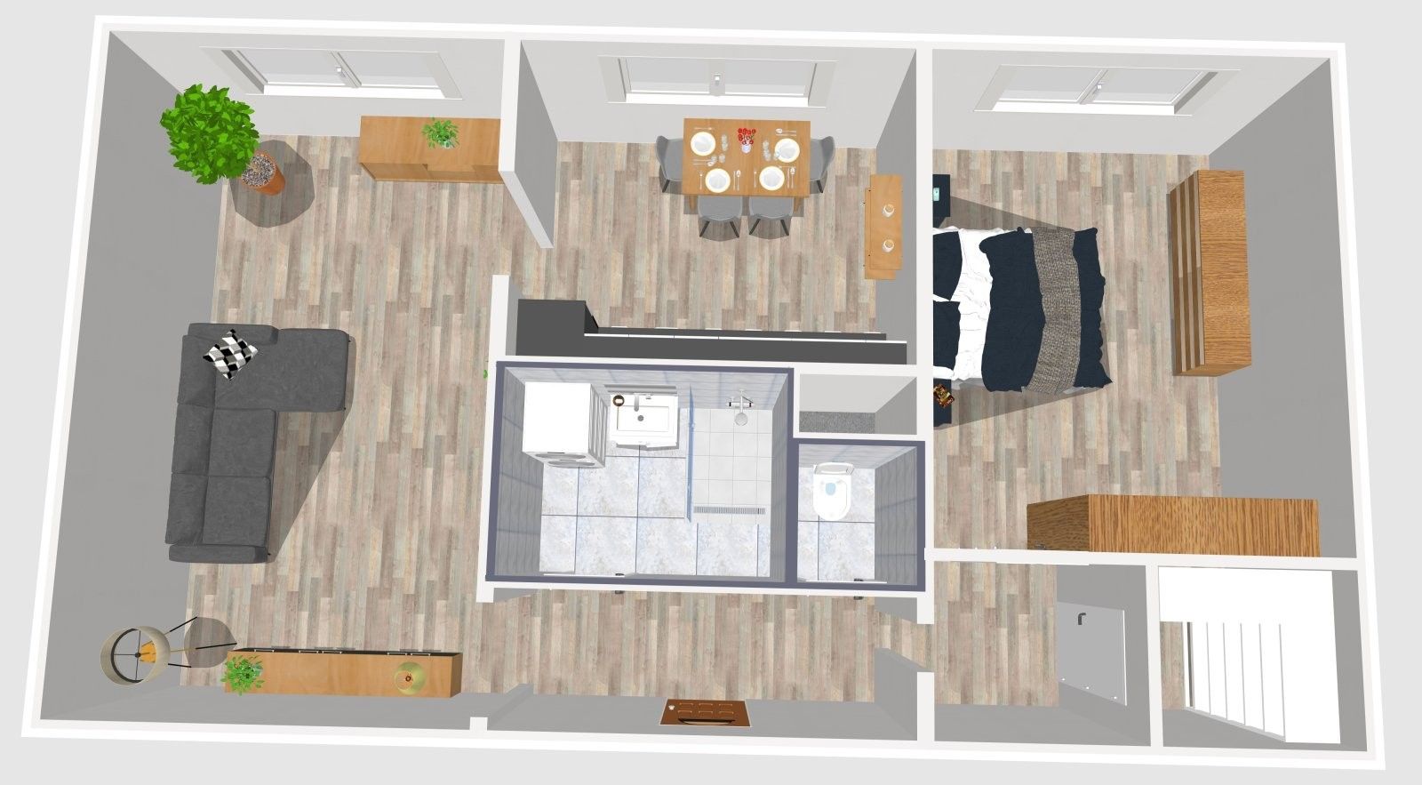 Pronájem bytu 2+1 59 m² - foto 21