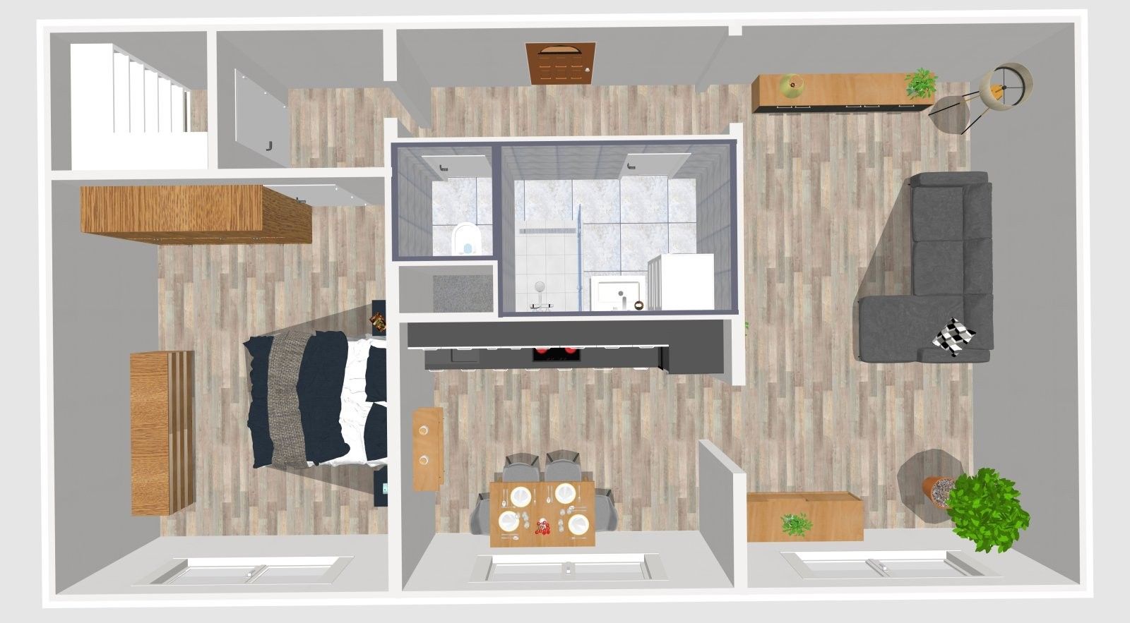 Pronájem bytu 2+1 59 m² - foto 22