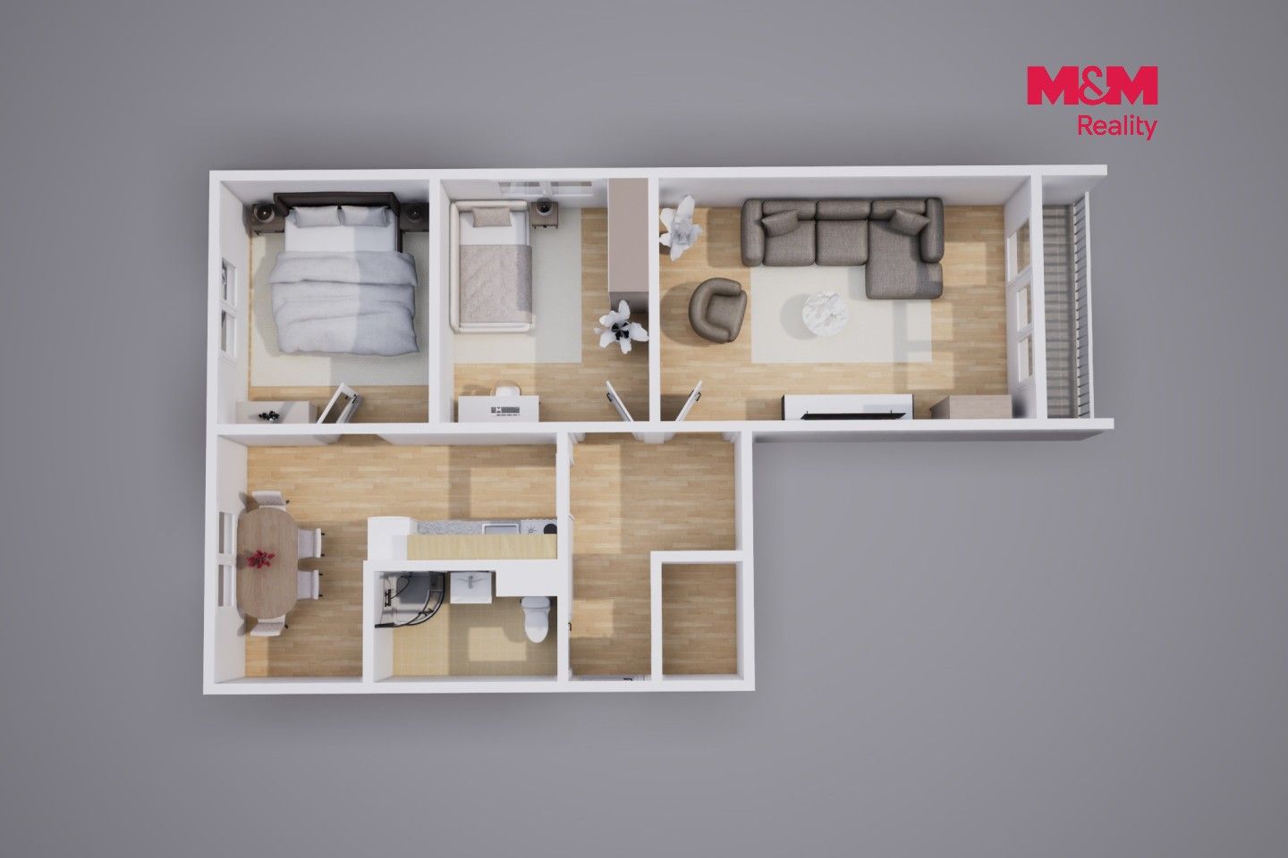 Prodej bytu 3+1 67 m² - foto 12