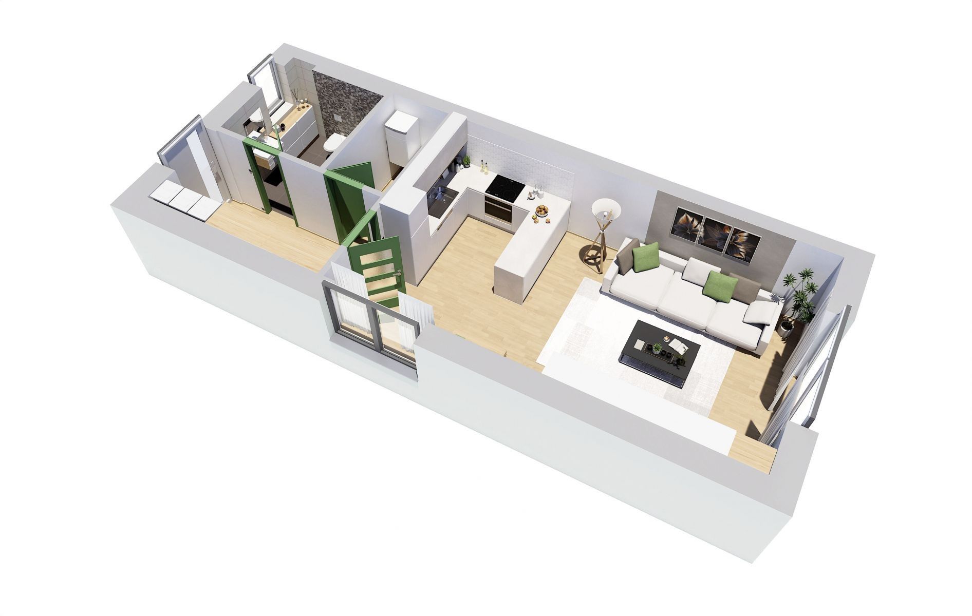 Prodej bytu 1+kk 48 m² - foto 5