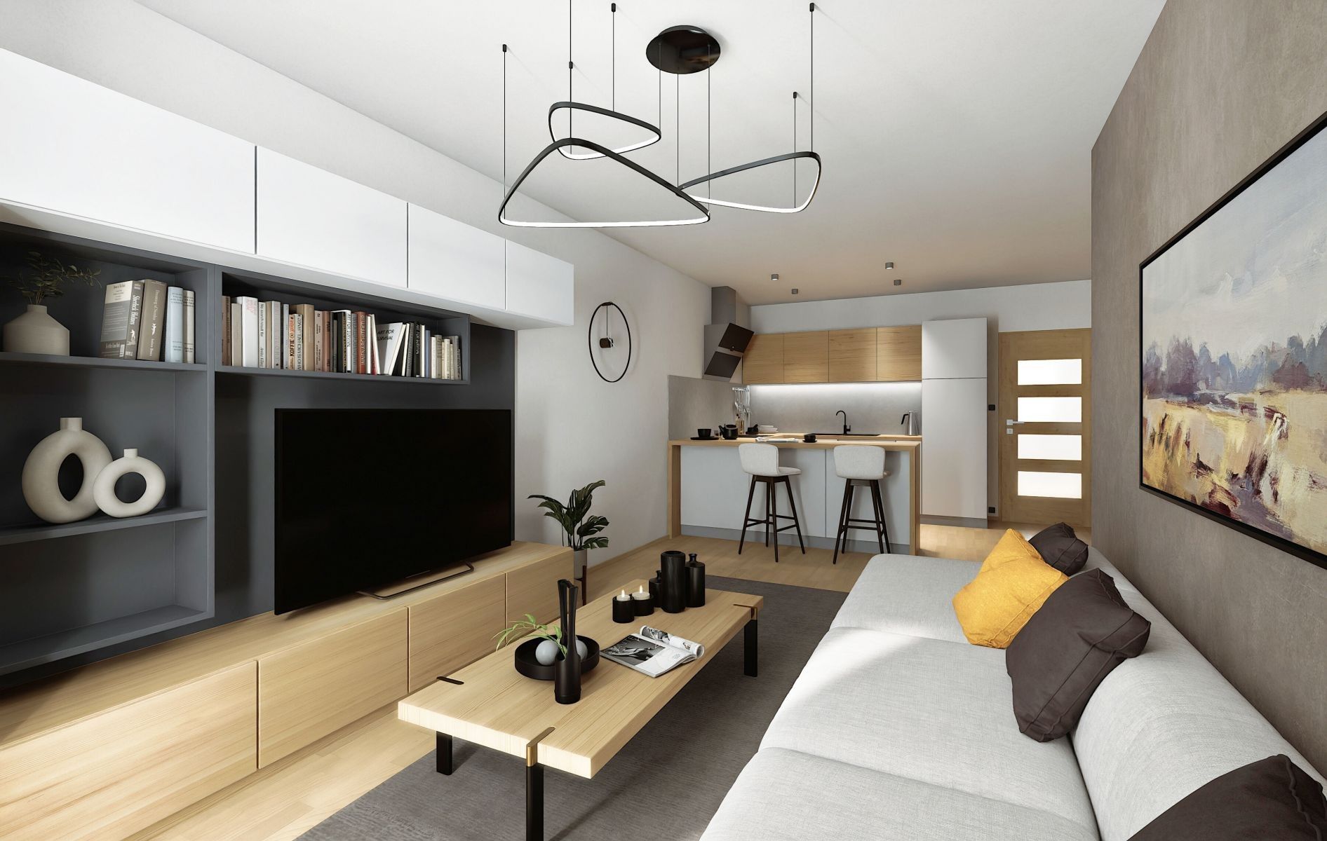 Prodej bytu 2+kk 52 m² - foto 1