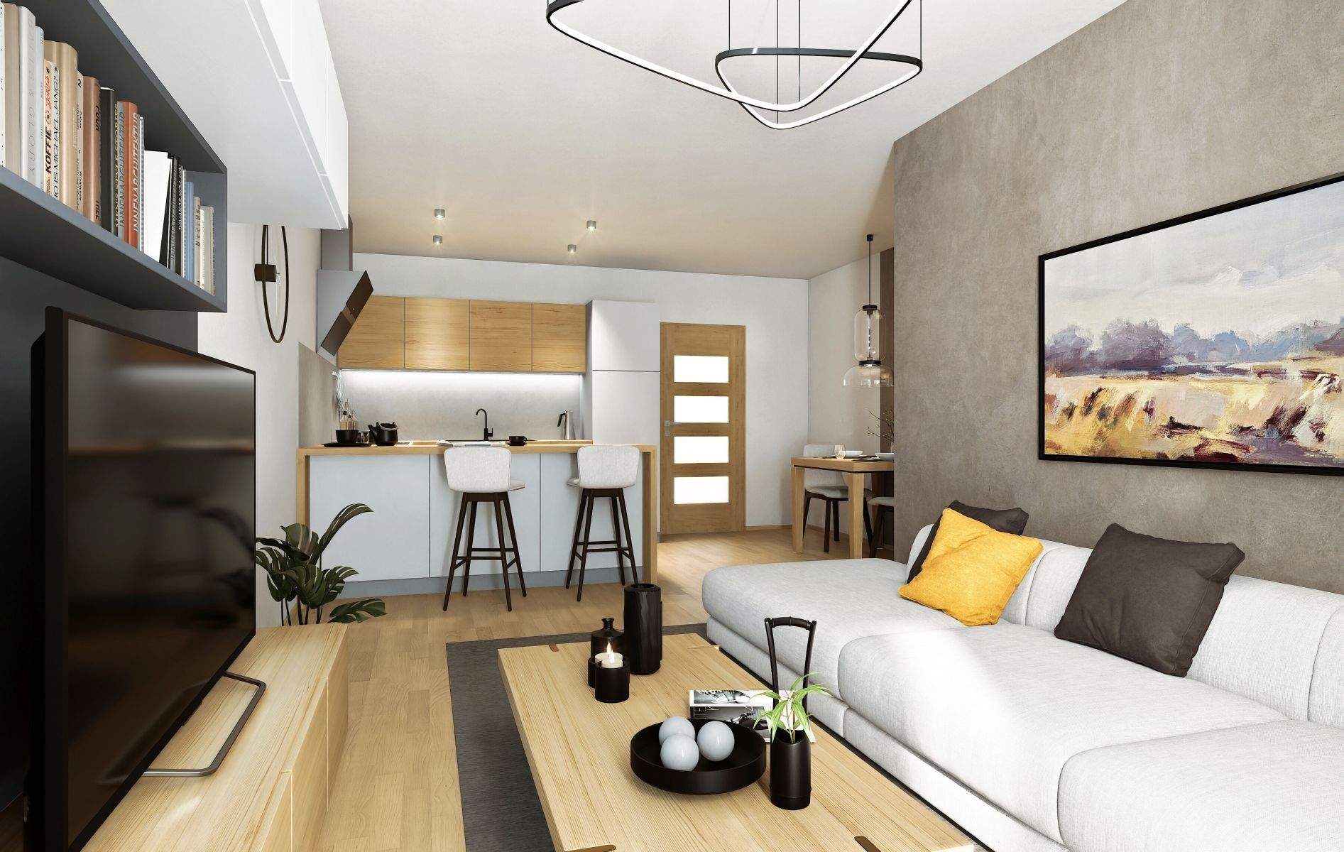 Prodej bytu 2+kk 52 m² - foto 3